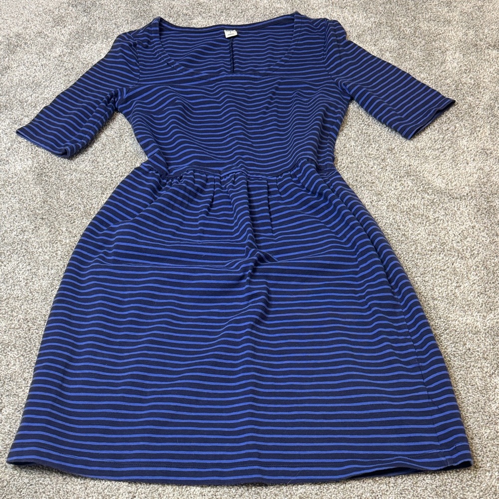 Old Navy Striped Fit & Flare Dress
